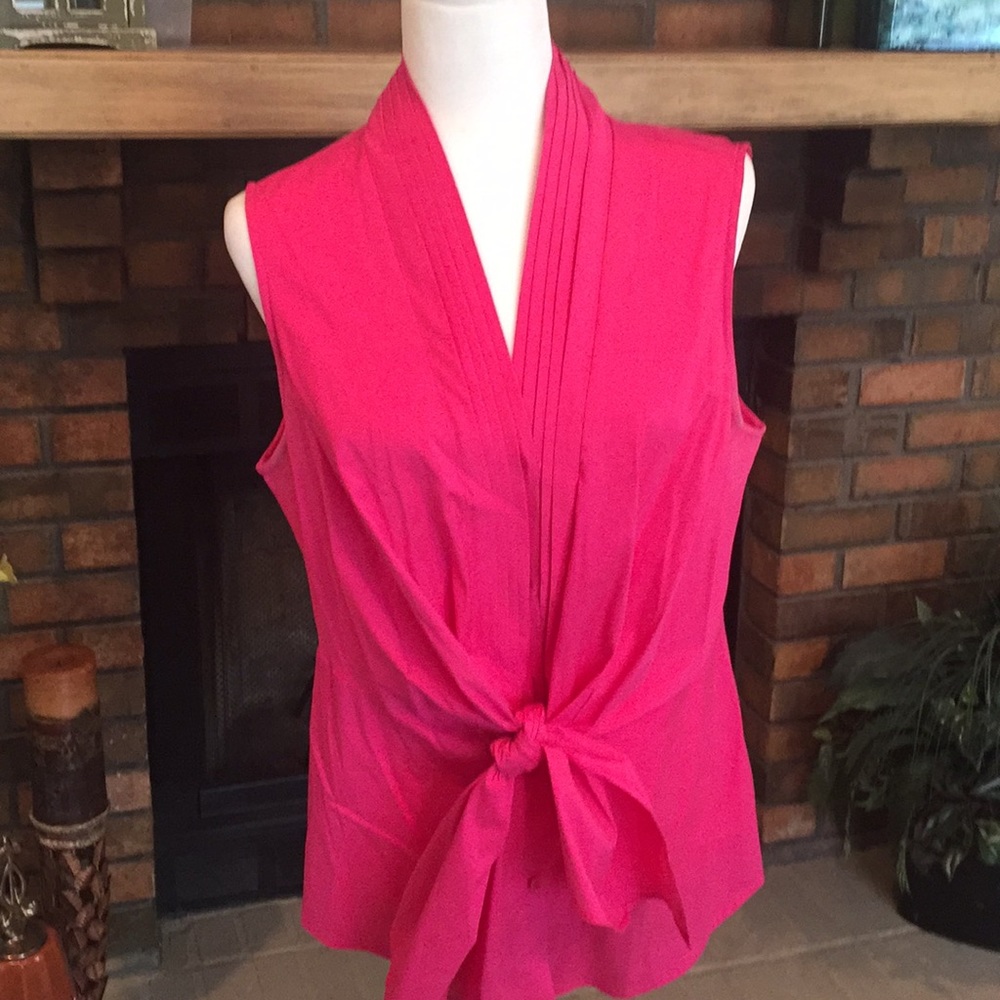 Hot pink top
